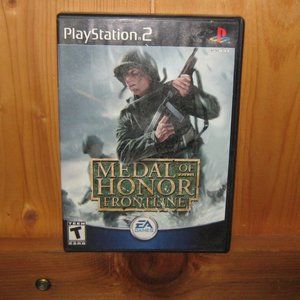 PS2 PlayStation 2 Game Medal of Honor Frontline